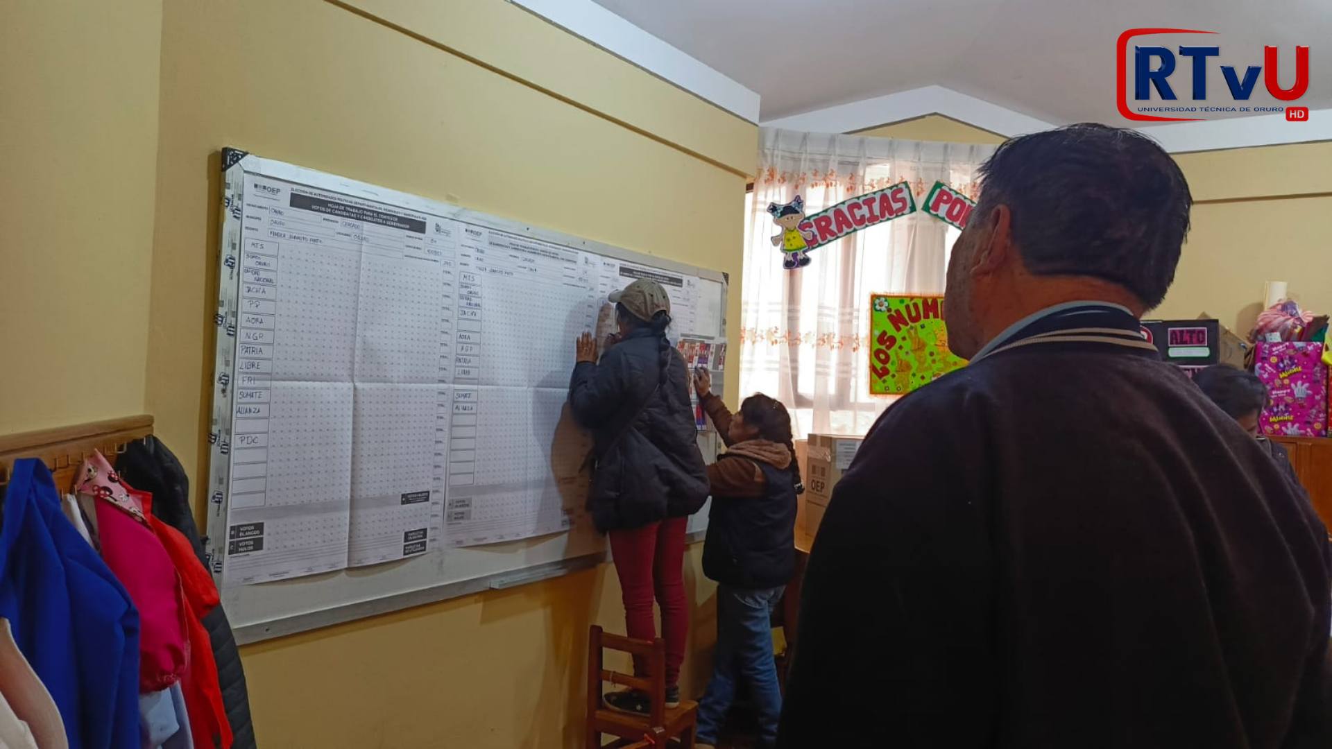 Conteo de votos Elecciones Subnacionales 2026. / Foto: RTvU