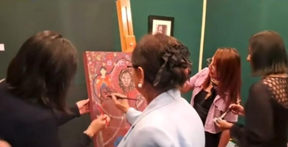 Arte femenino se exhibe en la UTO en homenaje al Día Internacional de la Mujer