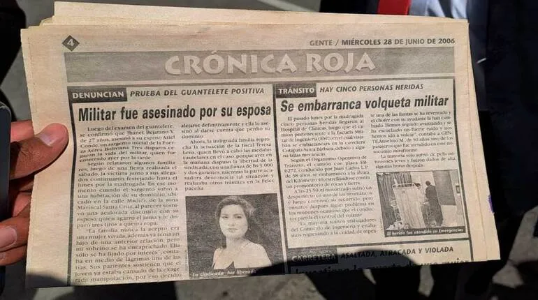 Capturan en La Paz a mujer condenada por asesinato tras años de evasión