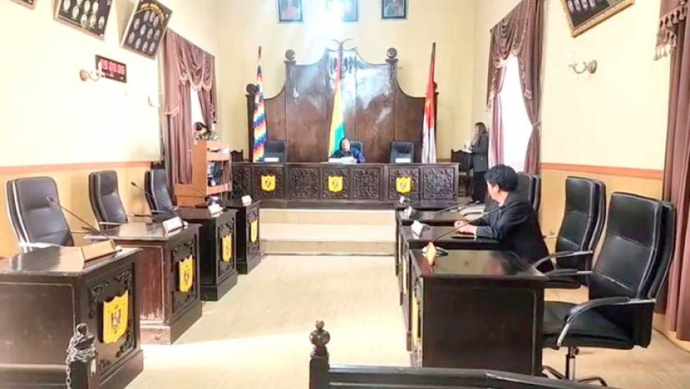 Crisis en el Concejo de Potosí deja solo cuatro concejales titulares en funciones