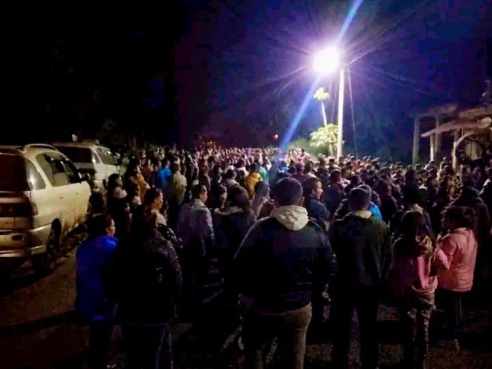 La Paz: Transporte instala bloqueos por falta de diésel y combustible de baja calidad