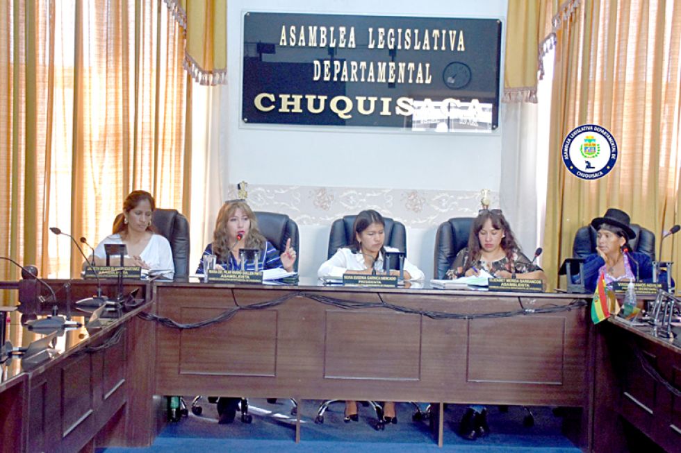 Chuquisaca: ALD aprobó 177 leyes y la mayoría fueron administrativas