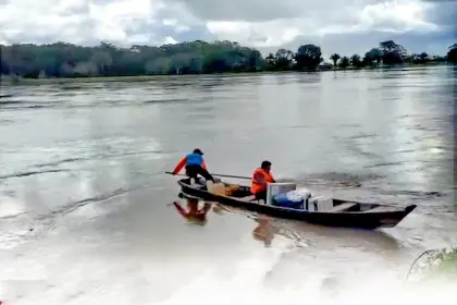 Crecida de ríos retrasa cómputo electoral en Beni