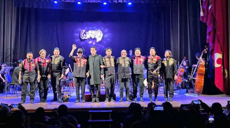 El icónico grupo Boliviano Wara celebra sus 50 años de trayectoria con un espectáculo sinfónico en Cochabamba