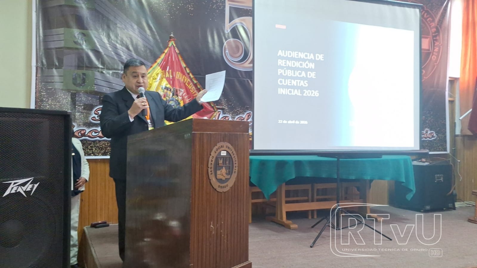 SSU presenta rendición pública de cuentas inicial 2026 con enfoque en eficiencia y sostenibilidad