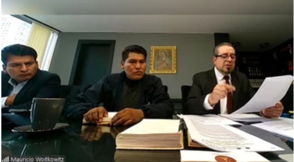 Instalan audiencia por amparo constitucional de René Yahuasi en La Paz