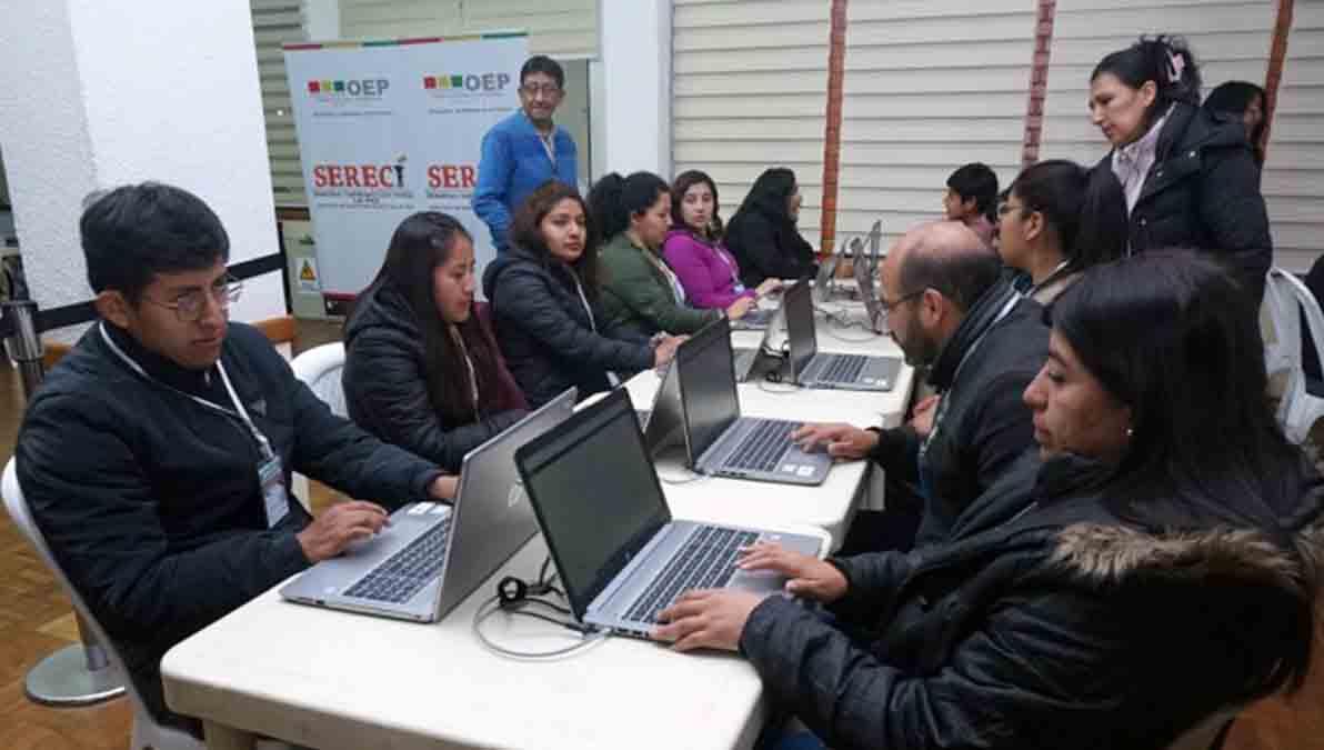 TSE prevé presentar resultados preliminares desde las 18:30