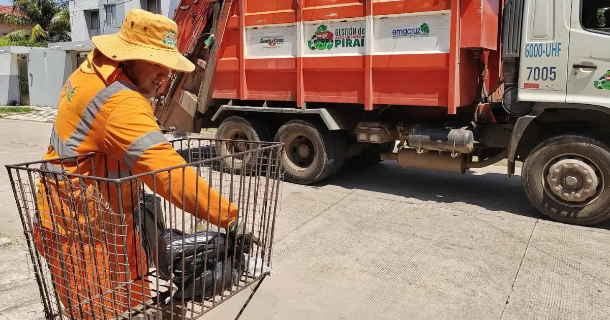 Empresa de aseo Piraí levanta paro y reanuda servicio en Santa Cruz