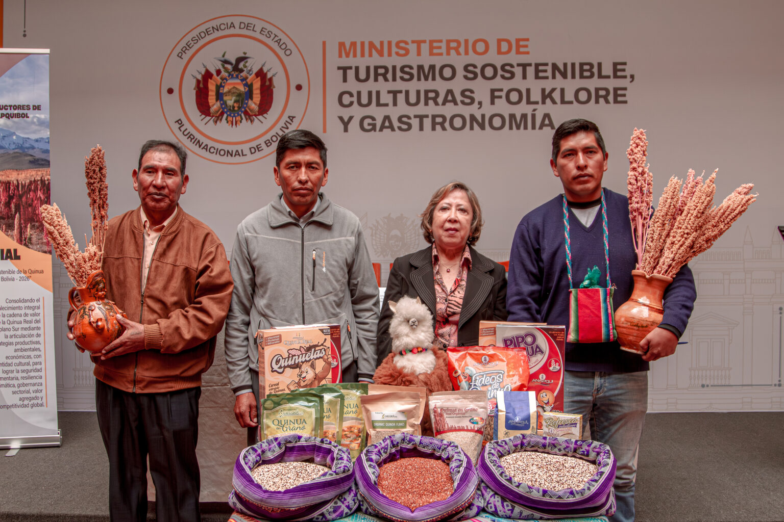 Bolivia busca potenciar el «grano de oro» para fortalecer su cadena de valor