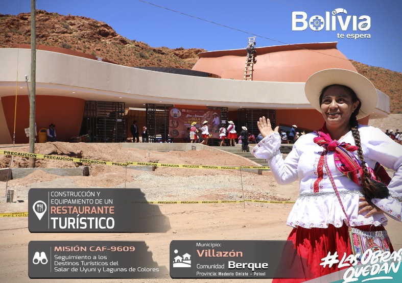 Gobierno impulsa infraestructura turística en el salar de Uyuni con inversión millonaria