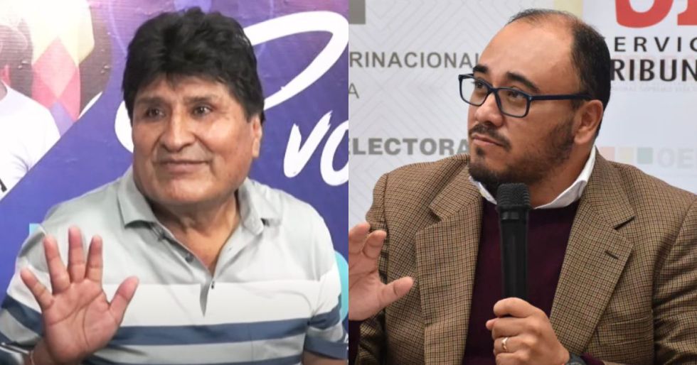 Morales y Ávila confrontan posturas por suspensión del balotaje en La Paz