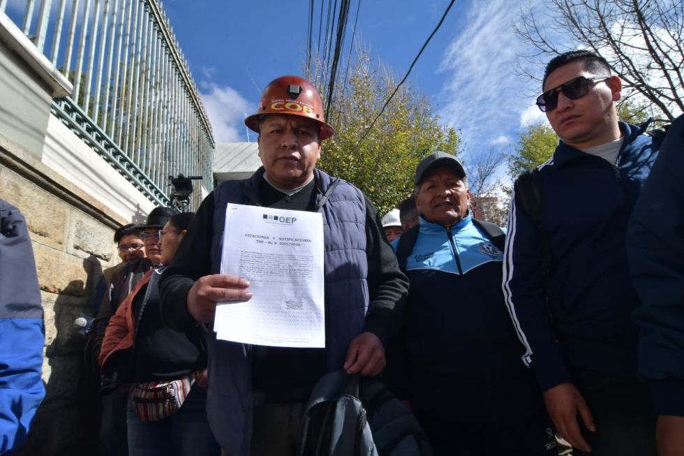 La Paz: El TSE rechaza veeduría al cabildo de la COB en El Alto