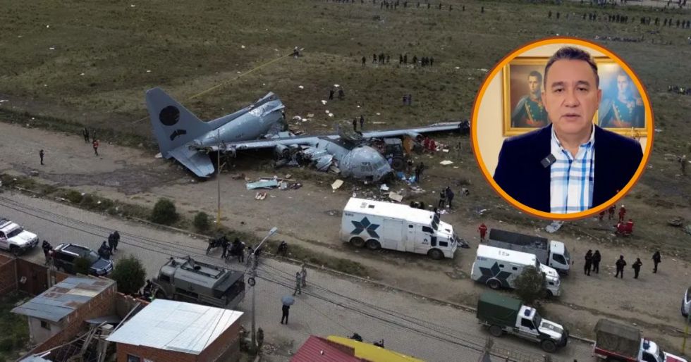 Indemnización por accidente aéreo en El Alto será cubierta por aseguradora, afirma Defensa