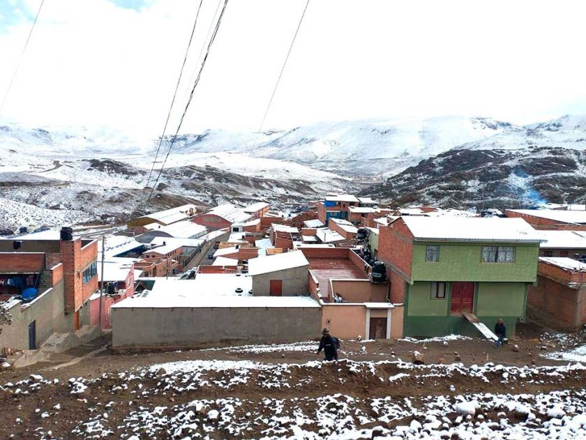 Más de 35 mil familias afectadas por desastres naturales en Potosí