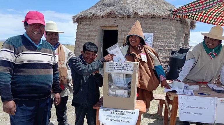 Más de 3,4 millones de bolivianos votan este domingo para definir gobernadores