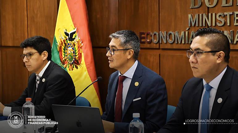 Gobierno afirma que Bolivia supera la presión de liquidez y muestra señales de estabilización