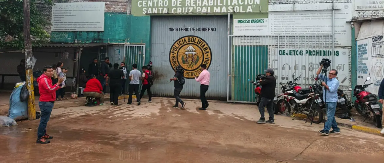 Pelea entre reos en Palmasola deja un muerto en área de máxima seguridad