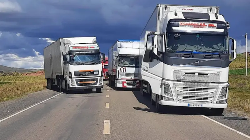 Transporte pesado cuestiona paro de la COB y advierte impacto en sectores vulnerables