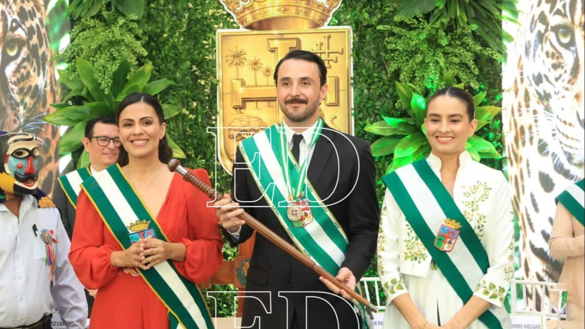 JP Velasco y Paola Aguirre asumen como nuevas autoridades de Santa Cruz