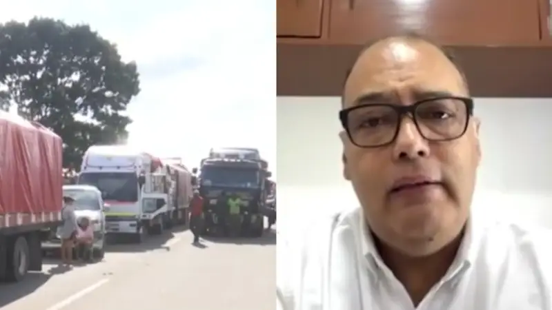 Transportistas reportan Bs. 15 millones en pérdidas diarias por bloqueos en carreteras