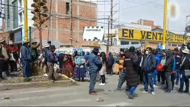 Oruro: Fejuve de Huanuni se declara en emergencia y rechaza participar en bloqueos