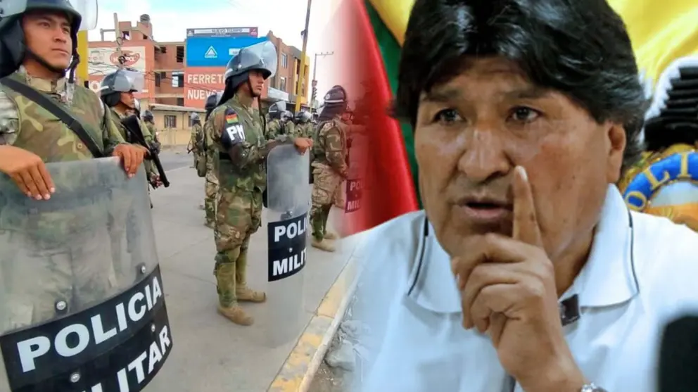 Policía no logró ubicar a Evo Morales para ejecutar su aprehensión