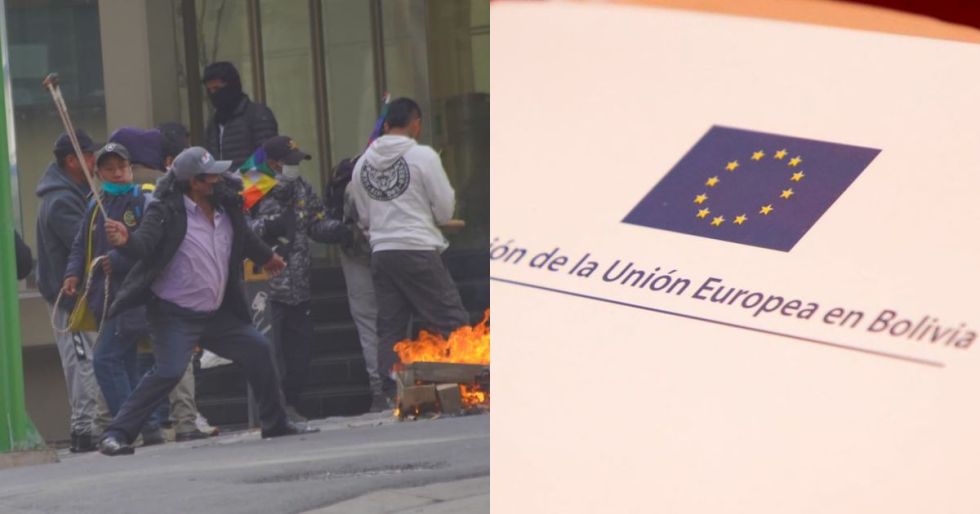 UE condena la violencia en Bolivia y pide respeto al orden democrático