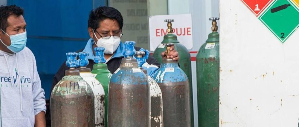 La Paz asegura oxígeno medicinal para siete días tras corredor humanitario