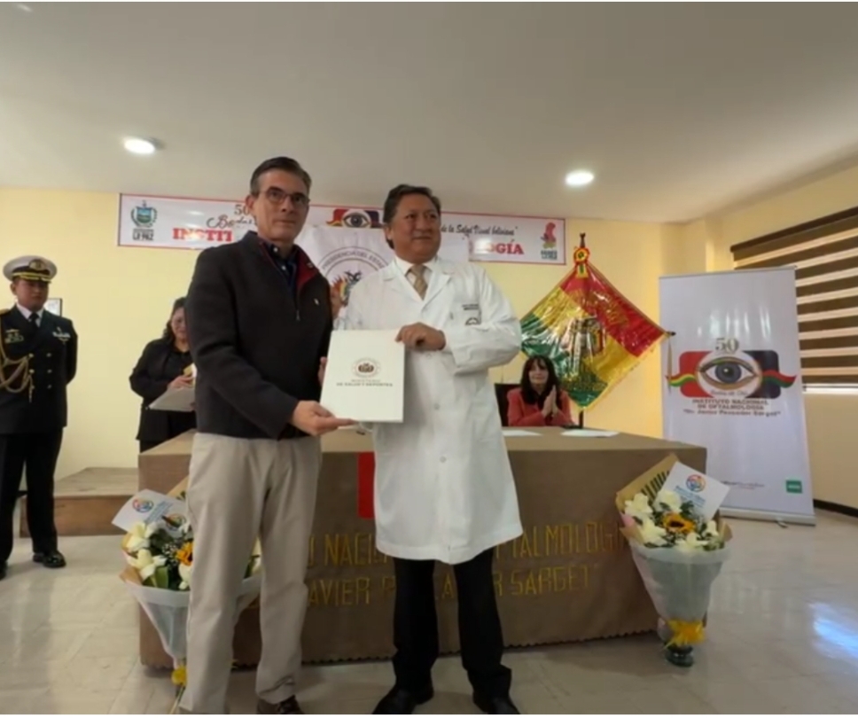 Hito en la salud visual: Bolivia inaugura su primer Banco de Ojos y prevé el primer trasplante para hoy