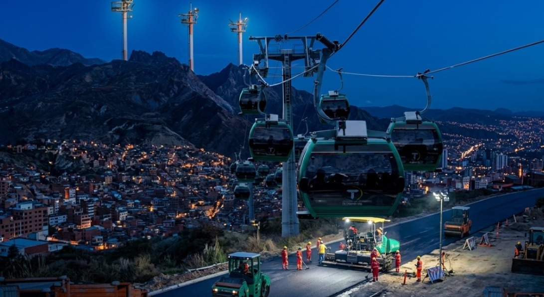 Gobierno impulsa plan de transporte con inversión en carreteras, BoA y teleféricos