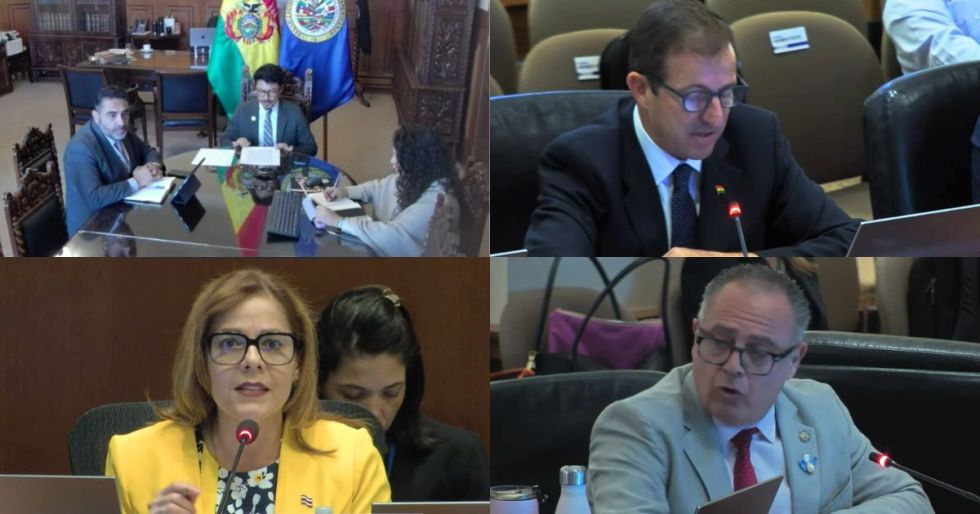OEA analiza la crisis en Bolivia: estas fueron las principales posturas de la sesión extraordinaria