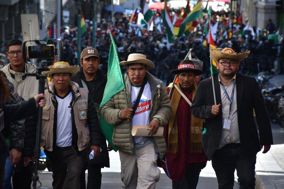 Marchistas dan ultimátum al Gobierno y exigen reunión directa con el Presidente