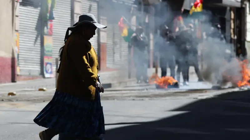 Bolivia desciende en el ranking global de paz por la conflictividad social