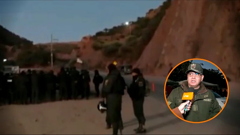 Policía garantiza libre tránsito hacia Oruro tras operativo en Parotani