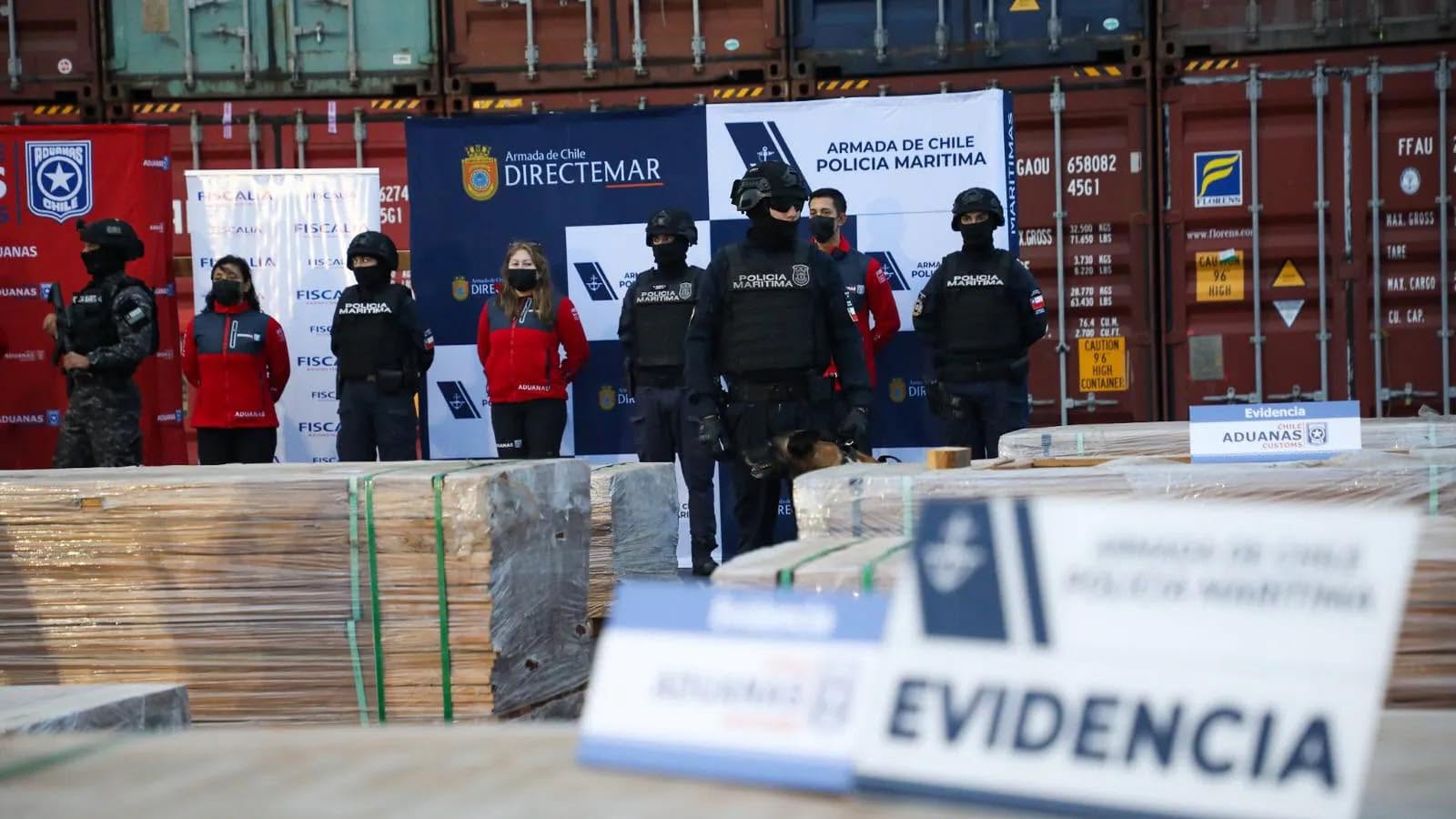Chile incauta 108 toneladas de droga ocultas en madera procedente de Bolivia
