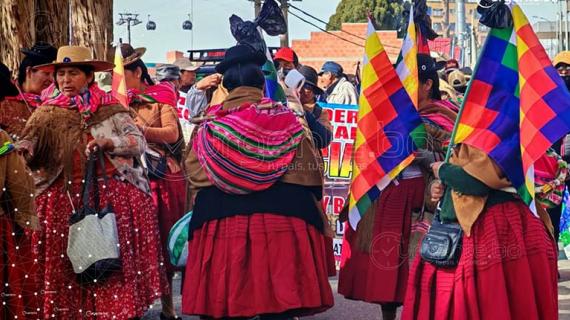Túpac Katari plantea evaluar el diálogo con el Gobierno y admite desgaste en las bases