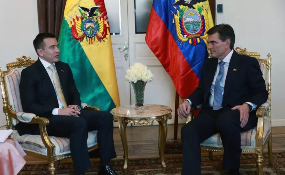 Noboa sostendrá una reunión bilateral con Rodrigo Paz durante la Cumbre del Mercosur
