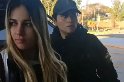Tatiana Marset es trasladada de Palmasola a una clínica privada para una revisión médica