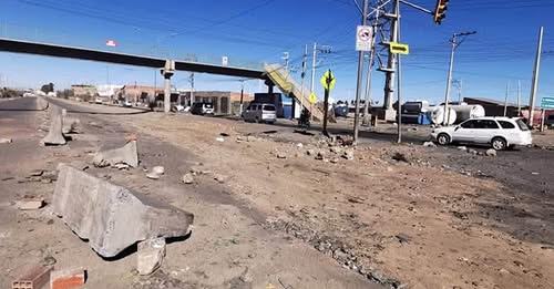 Bloqueos se reducen de 93 a 68 puntos en cinco días