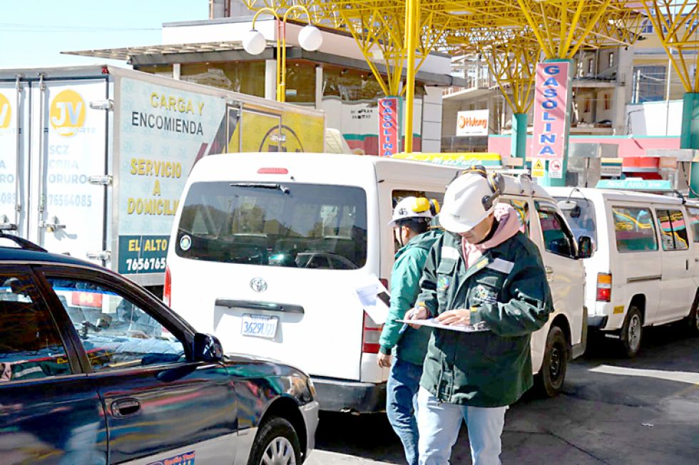 ANH inhabilita más de 1.200 placas por carguíos repetitivos de combustible