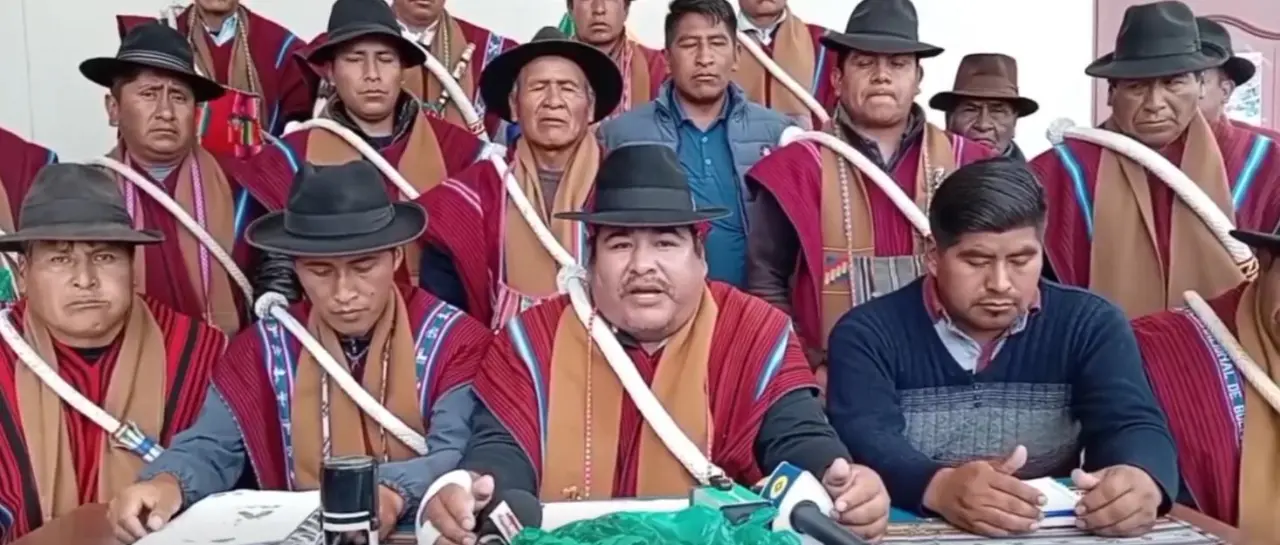 Campesinos Túpac Katari exigen pruebas tras acusación sobre supuesto pago para levantar bloqueos