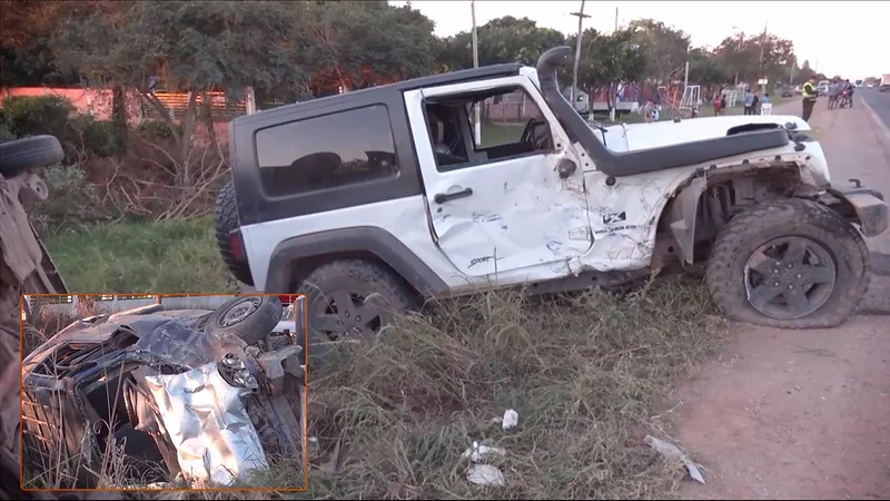Revelan la lista de heridos del accidente entre Cotoca y Puerto Pailas; un niño de 5 años figura entre los lesionados