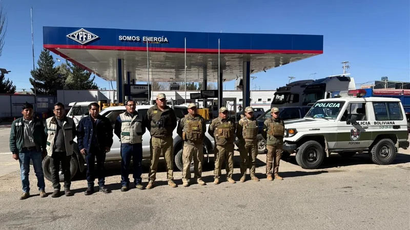 Detectan 40 vehículos con carguíos repetitivos y siete tarjetas B-SISA falsas en Oruro