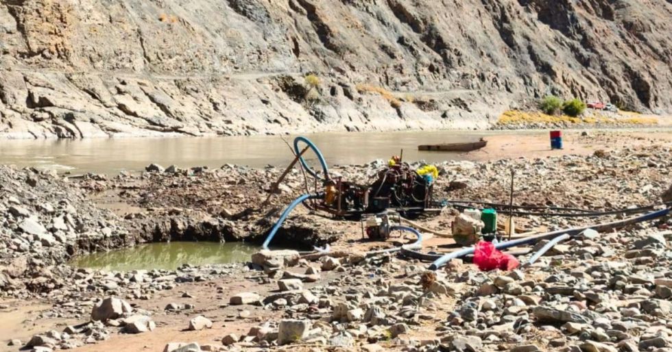 AJAM detecta actividades de minería ilegal entre Tarija y Chuquisaca