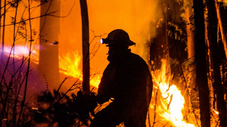 Incendio forestal afecta nuevamente al Parque Nacional Tunari