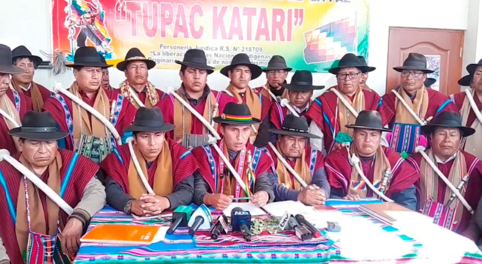 Campesinos Túpac Katari analizarán su continuidad en la COB tras el conflicto por los bloqueos