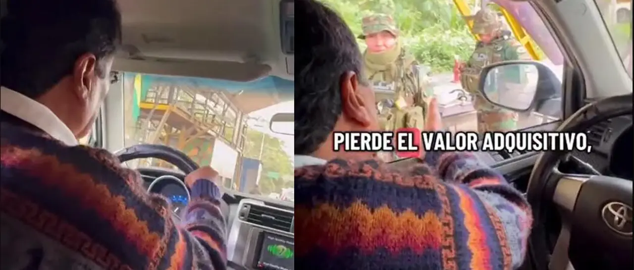 Evo Morales aparece en video con policías pese a orden de aprehensión vigente