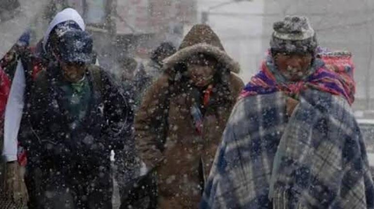 Senamhi pronostica nuevo frente frío con lluvias y descenso de temperaturas