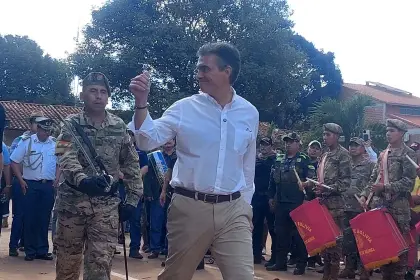 Rodrigo Paz llega a San Ignacio para consolidar acuerdo vial con Brasil