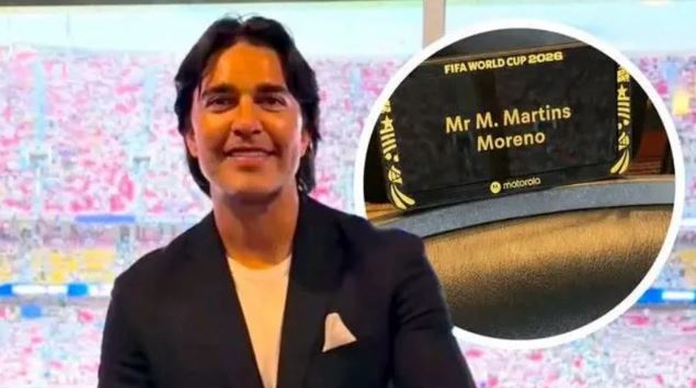 Marcelo Martins fue invitado de honor de la FIFA en el Mundial 2026